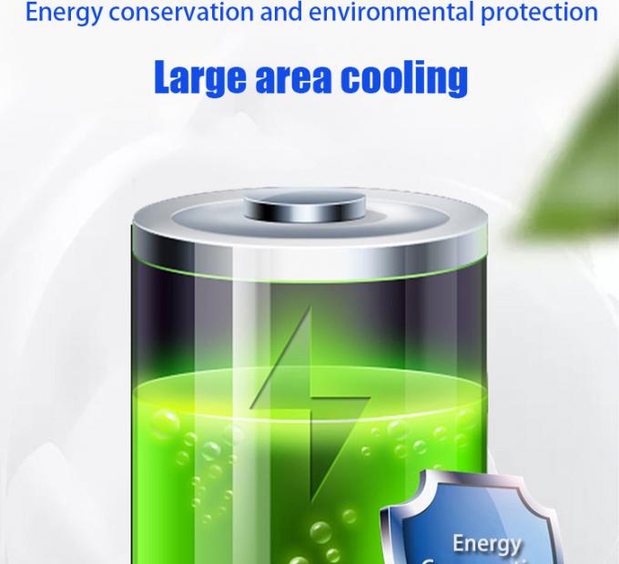 SPAE053D CE сертификация Промышленный трехвентальный испарительный воздухоохладитель для холодной комнаты 2