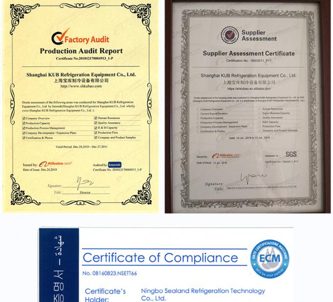 SPAE053D CE сертификация Промышленный трехвентальный испарительный воздухоохладитель для холодной комнаты 6