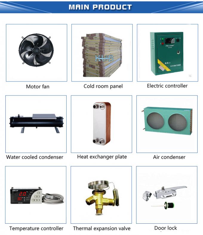 Конденсационный агрегат для хранения в холодильных помещениях CAJ2446ZBR R404A 1HP компрессор небольшой конденсационный агрегат Tecumseh 6