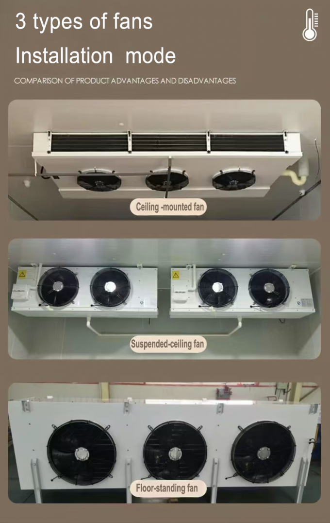 Серия DL, охладитель DL22, сертификация CE, индивидуальный воздухоохладитель, испаритель для холодильной камеры 3 л.с., потолочный испаритель, подходит для холодильных складов, холодильных камер, овощехранилищ. 18