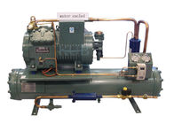 4DES-5Y Water Cooling Unit , Semi Enclosed Compressor Water Condensing Unit 5HP Long Lifespan
