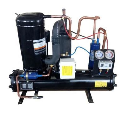 KUB WN03 ZB21M Copeland Commercial Refrigeration Condensing Unit Water Cooled 3HP Refrigeration