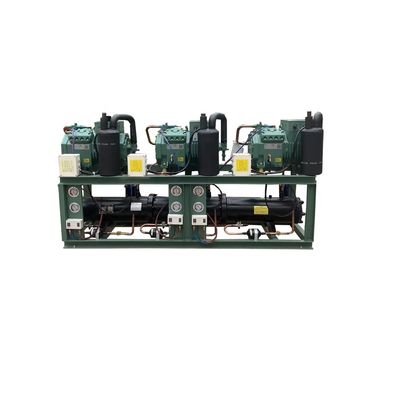 10HP*3 Horsepower Water Cooled Condensing Unit with 380V 3PH 50Hz and 1 Year Warranty