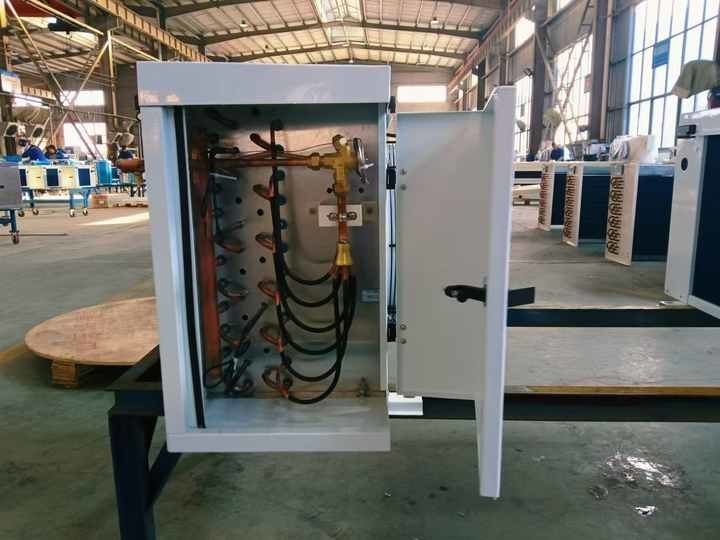 DD12 Гидрофильный алюминиевый воздухоохладитель катушка испарителя с петлями испаритель с расширителем клапана испаритель для холодной комнаты