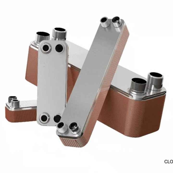 B3-26-34D из нержавеющей стали 304/316 Сварный теплообменник от 1 до 6 HP OEM BPHE Тип пластины Промышленный теплообменник для холодильника