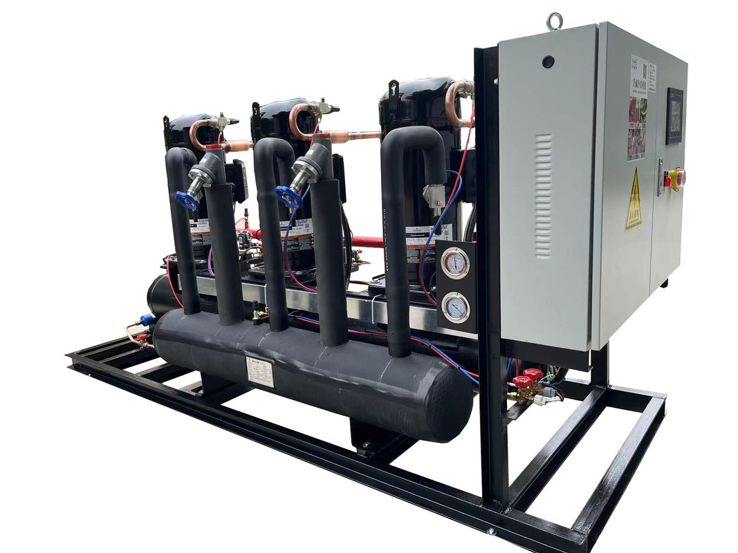 KUB WN03 ZB19M ZB19KQE R404A Компрессорно-конденсаторный агрегат Copeland с водяным охлаждением, напряжение 220 В, гарантия 1 год, мощность 2,5 л.с.