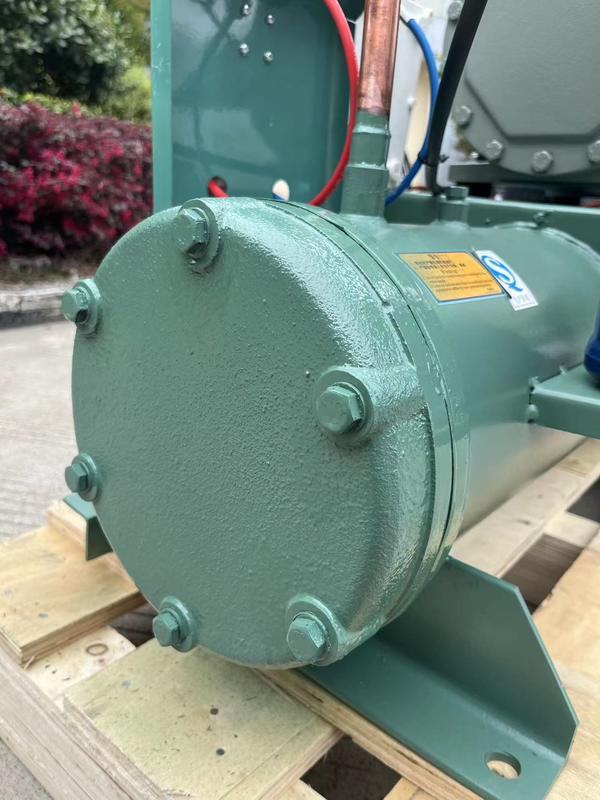 Конденсационный агрегат с водяным охлаждением 5 л.с. с конденсатором морской воды для холодной комнаты 220В 3PH 60HZ