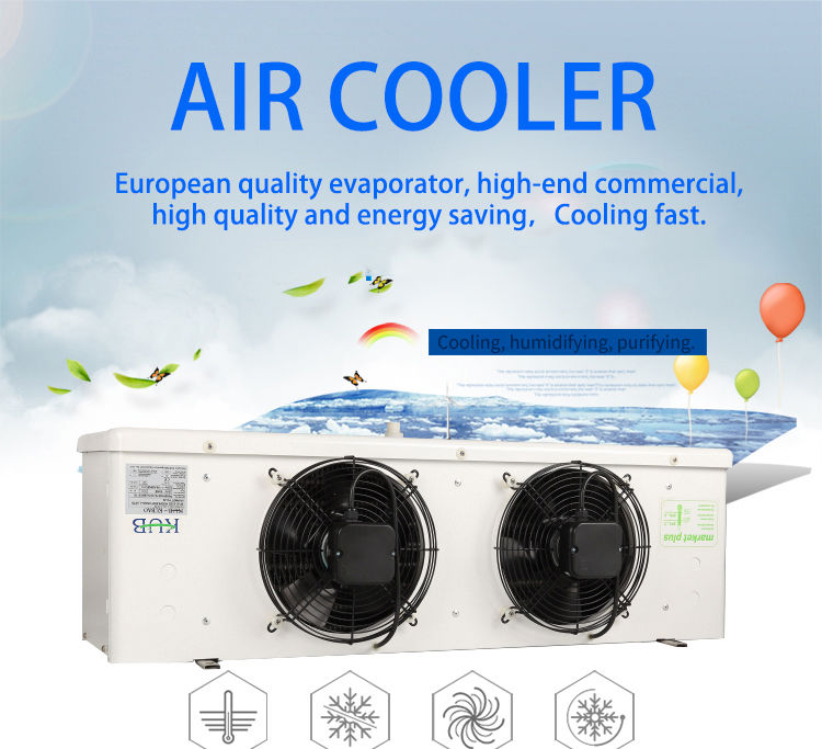 Лучшее качество вращающийся воздухоохладитель испаритель для ресторана холодильная труба испаритель основный моторный компонент с компрессором