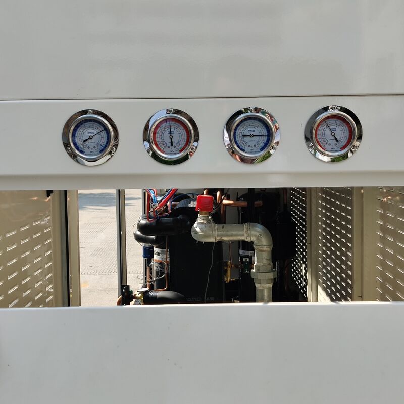 40 л.с. воздухоохлаждаемый чиллер с компрессором Copeland и хладагентом R404A для промышленного охлаждения