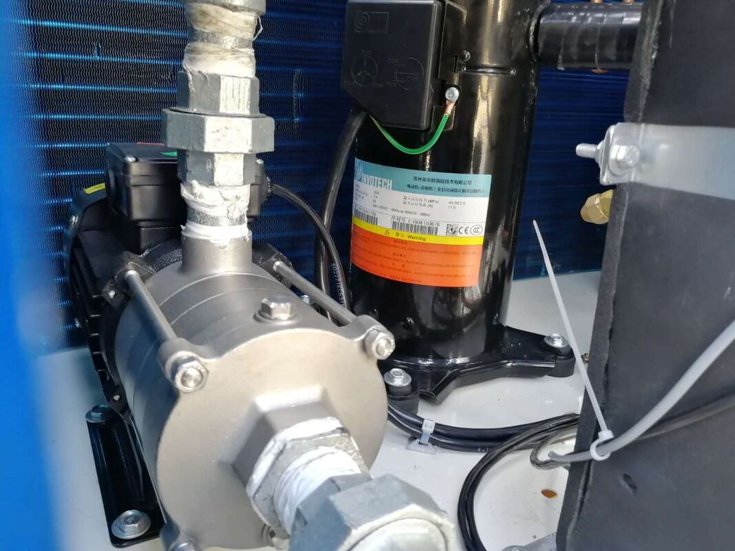 Промышленный чиллер 5 л.с. с герметичным компрессором и воздушным охлаждением 380В/3Ф/50Гц