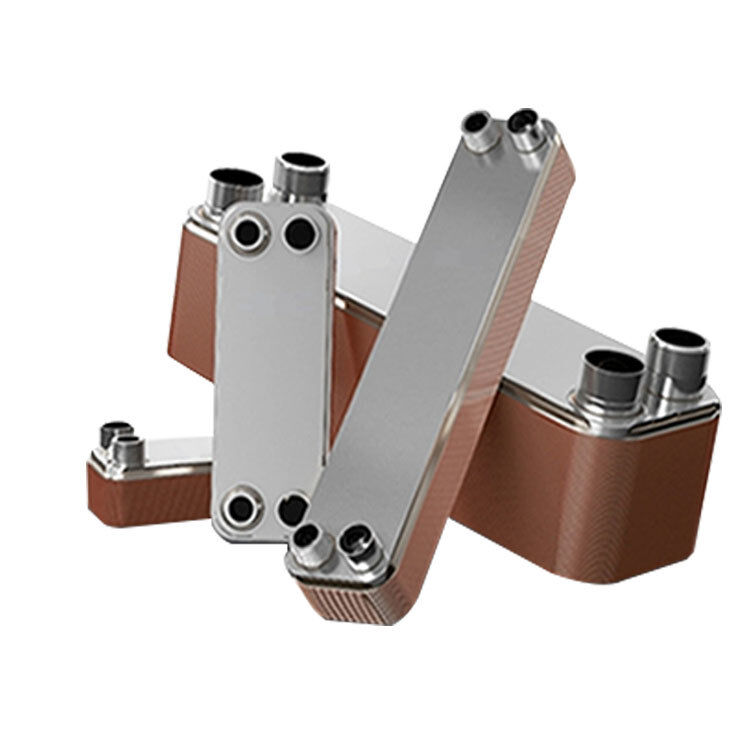 Водовоздушный котел Мини Малый испаритель Бар R404A Пластинчатый теплообменник Нержавеющая сталь Бренд KUB для печи порошковой покраски