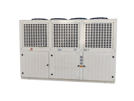 KBU 6GE40Y V Type Refrigeration Condensing Unit 40HP Piston Type outside condenser unit 	compressor condenser unit